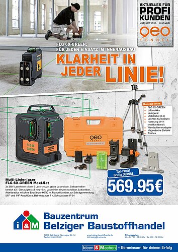 Titelseite: geo-FENNEL – Profiangebote im Juni