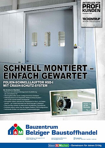 Titelseite: Teckentrup – Profiangebote im September