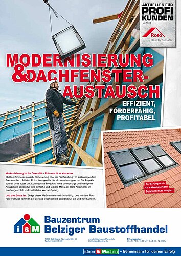 Titelseite: Roto – Profiangebote im Juli