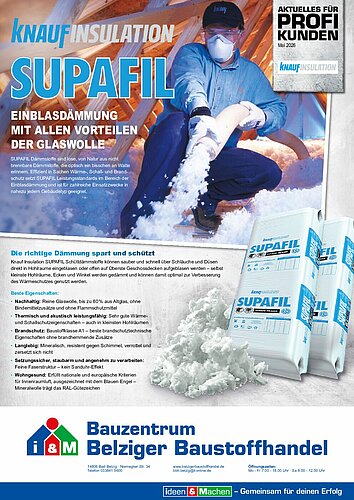 Titelseite: Knauf Insulation – Profiangebote im Mai