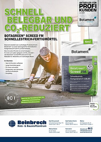 Titelseite: Botament – Profiangebote im Juni