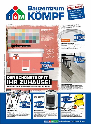 Titelseite: Aktuelle Angebote in Calw