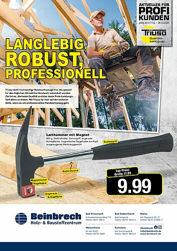 Titelseite: Triuso – Profiangebote im Februar