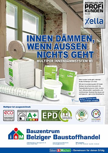 Titelseite: Xella – Profiangebote im Mai